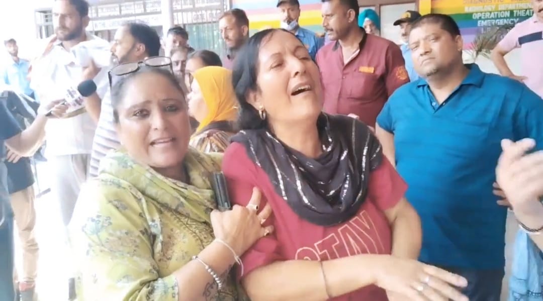 Youth Died in GMC, Family Held Protest