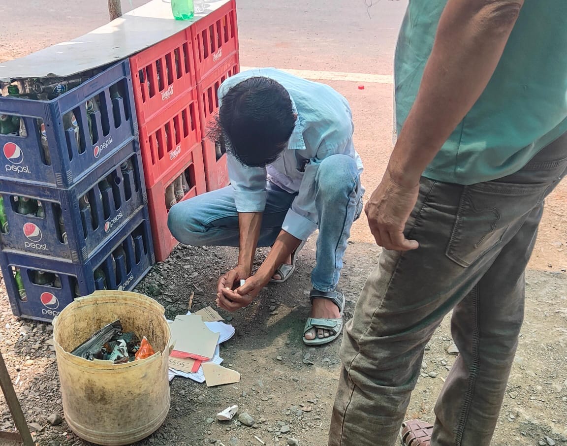 Employees in Damoh are troubled by the highhandedness of the sarpanch's husband