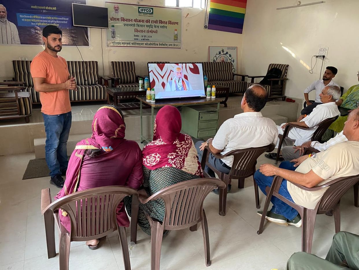 Information given to farmers about nano urea