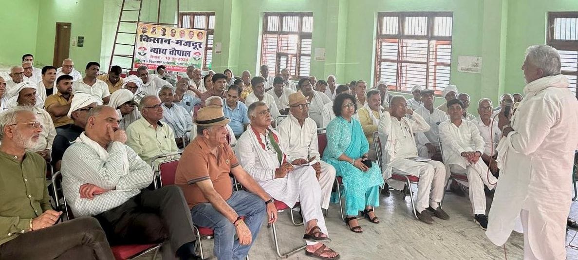 Many suggestions came in the Kisan-Mazdoor Nyay Chaupal