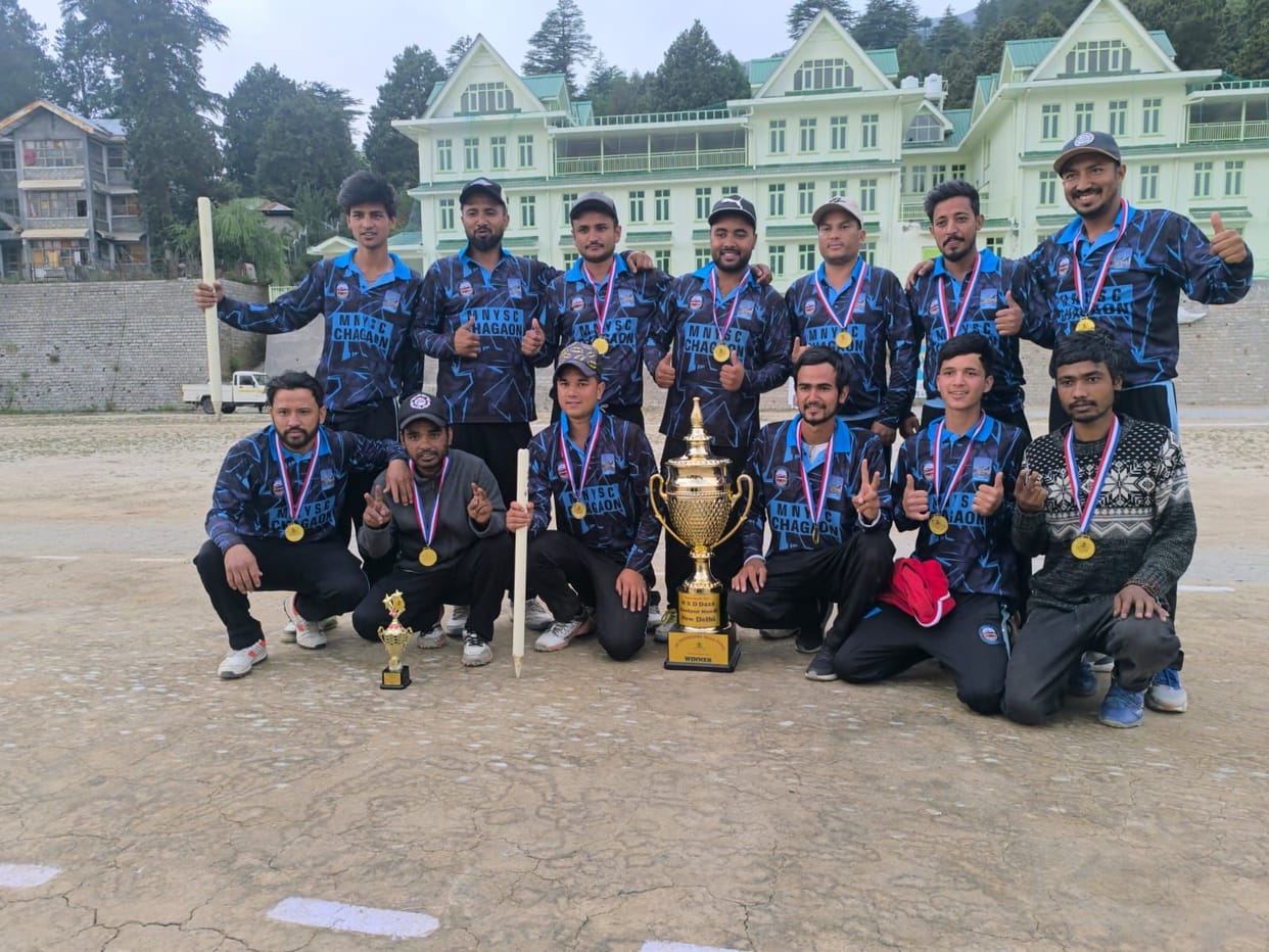 Sunrise Chagaon team won the match, cricket competition organized in Kalpa