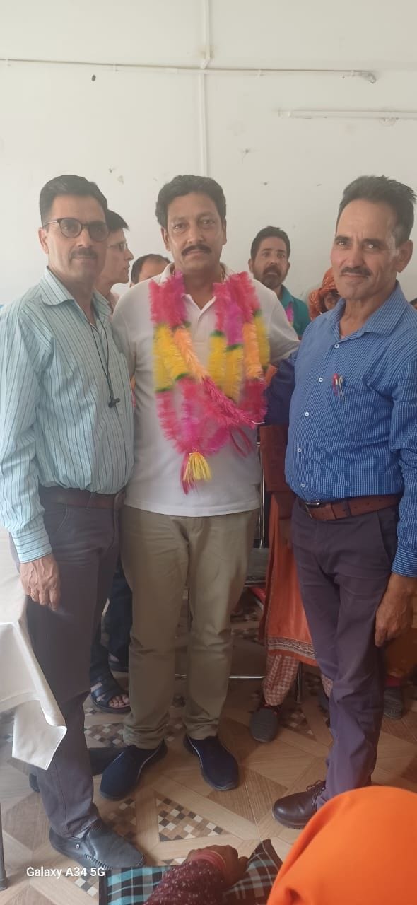 Tilak Gautam handed over the command of SMC President for the second time