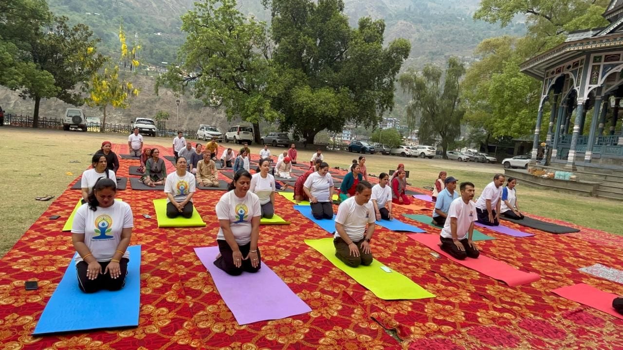 International Yoga Day celebrated with pomp in Rampur