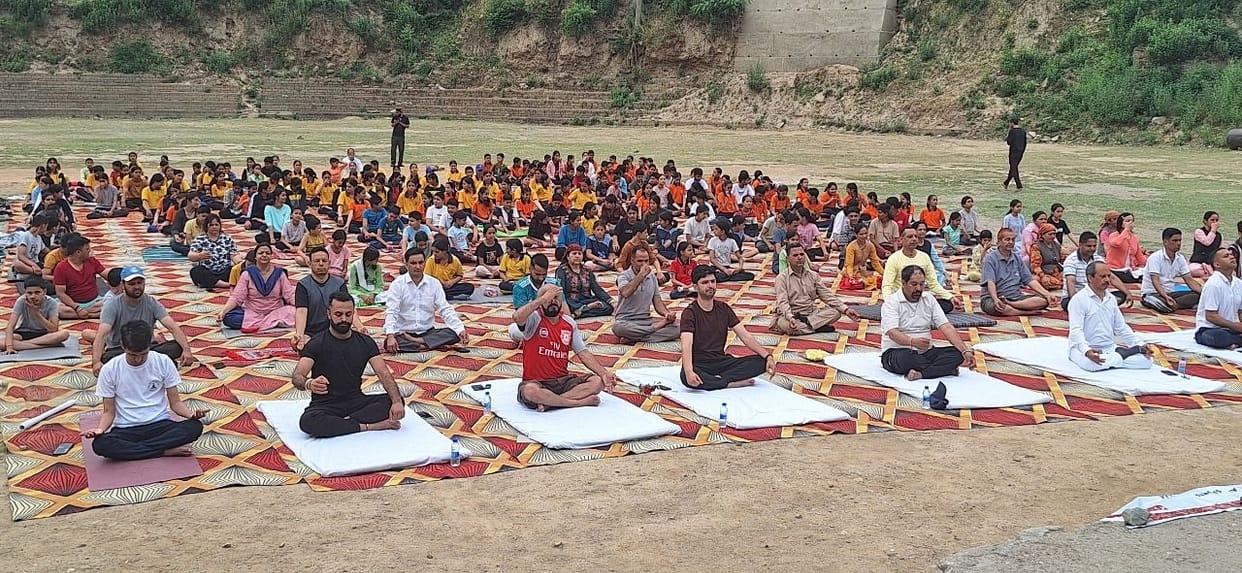 International Yoga Day celebrated in schools and colleges