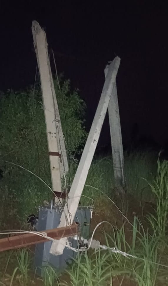 More than 500 villages lost electricity due to storm and water