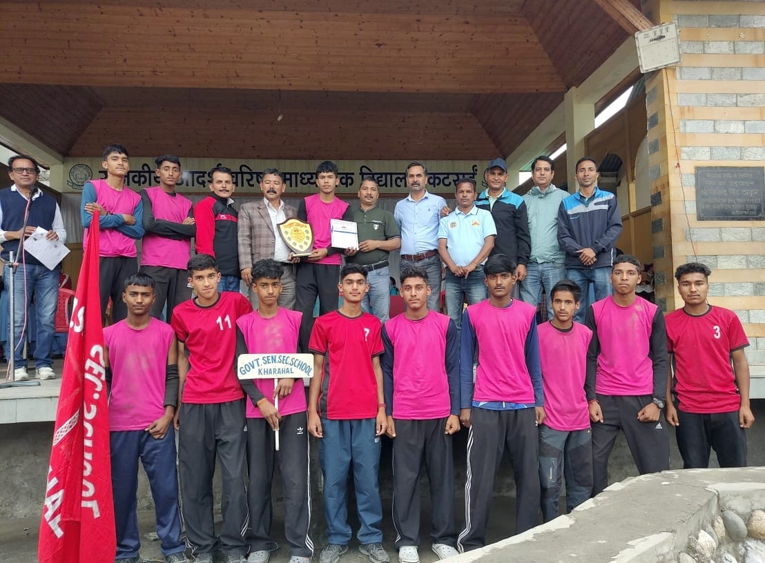 Kharahal became the winner in Kho-Kho, Katrai became the winner in Kabaddi.