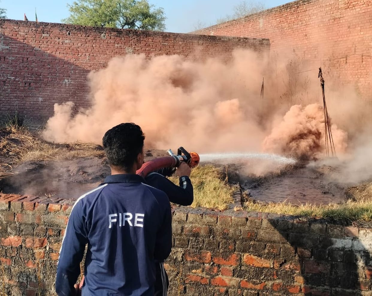 Child enters pile of ashes to escape from dog, gets seriously burnt