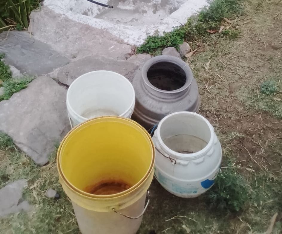 Drinking water shortage in Lehru village of Nalka Panchayat for two months