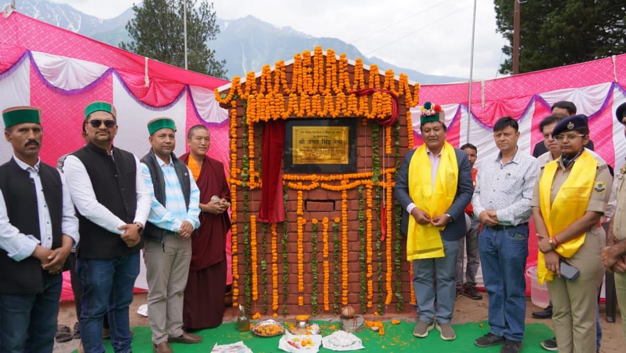 Revenue, Horticulture and Tribal Development Minister Jagat Singh Negi, Kinnaur, Reckong Peo