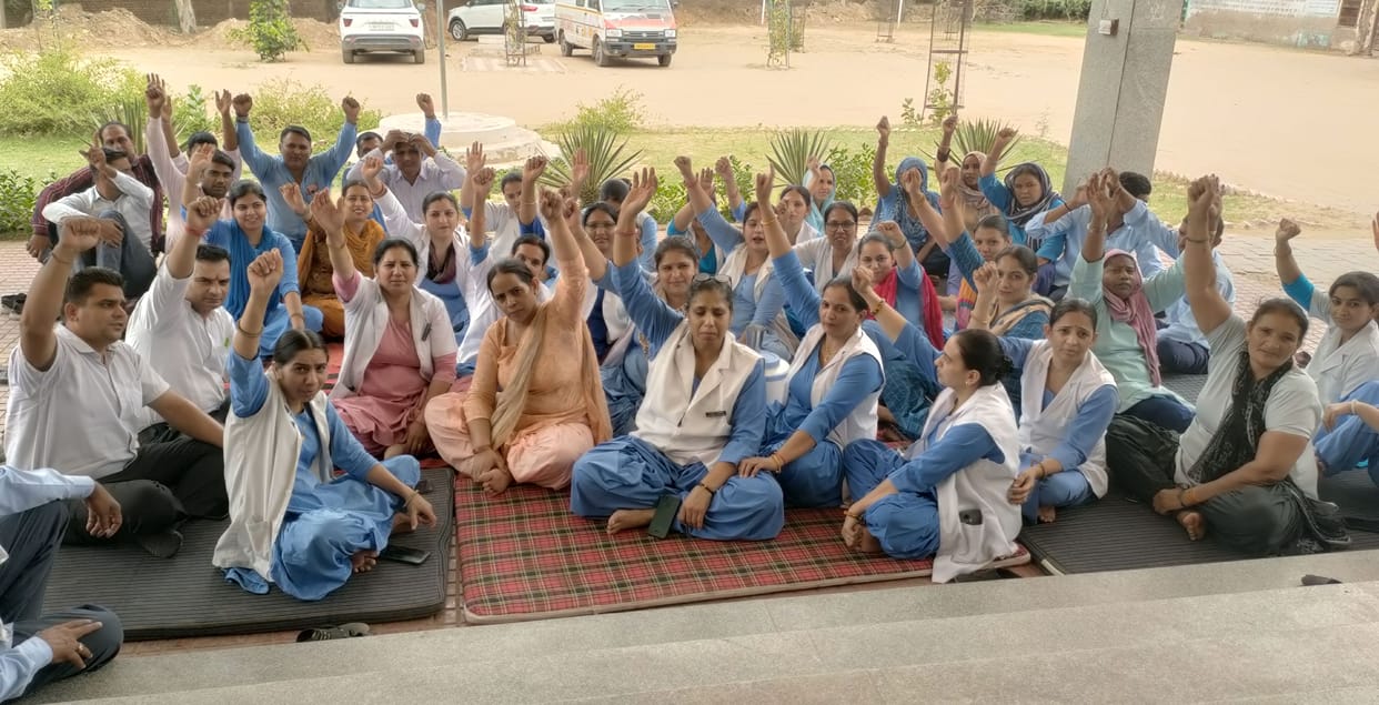 Staff did not work for two hours in protest against attack on nursing officer