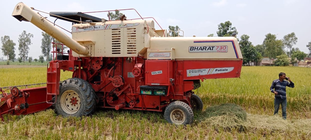 Child dies after being hit by combine machine