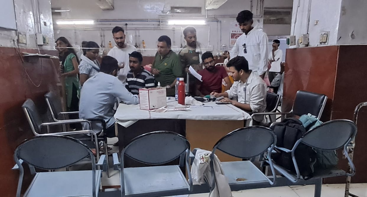 Patients reached the emergency department when OPD was closed due to holidays