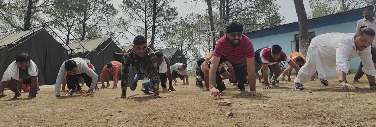 Tracking conducted on the last day of Jaihind Army's Corps Commander Camp