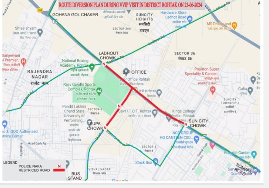 Bus will go to Chandigarh from Sukhpura Chowk