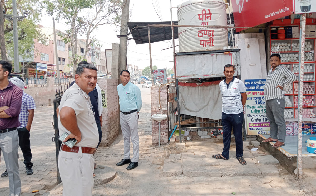 Campaign to remove encroachment launched in grain market