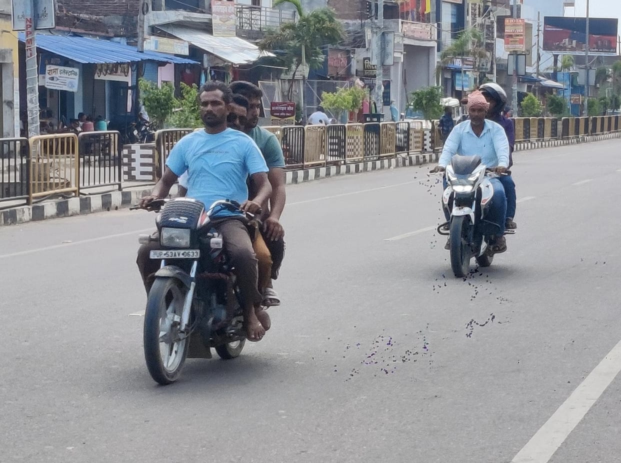 Are suffering the consequences of not wearing helmet
