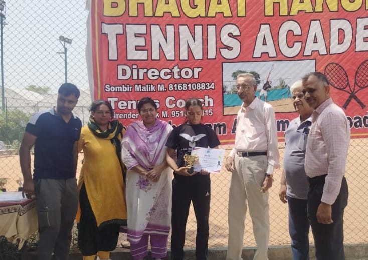 Sonipat and Rohtak dominated in open tennis competition