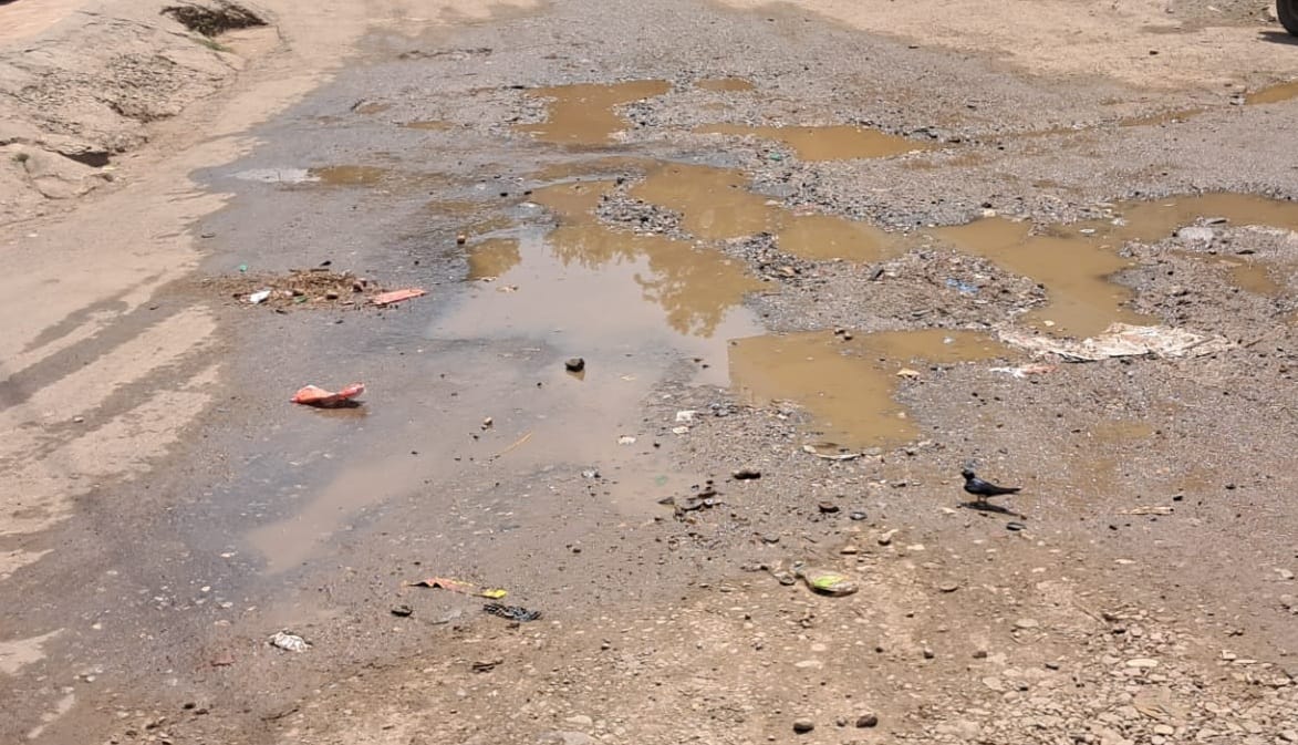 Some cry for every drop of water, some wash the roads