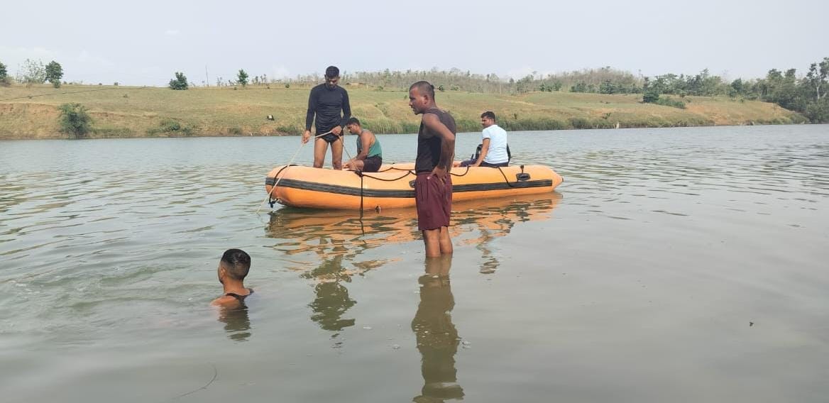 Rescue operation started again on the second day to find the child drowned in Vyarama river