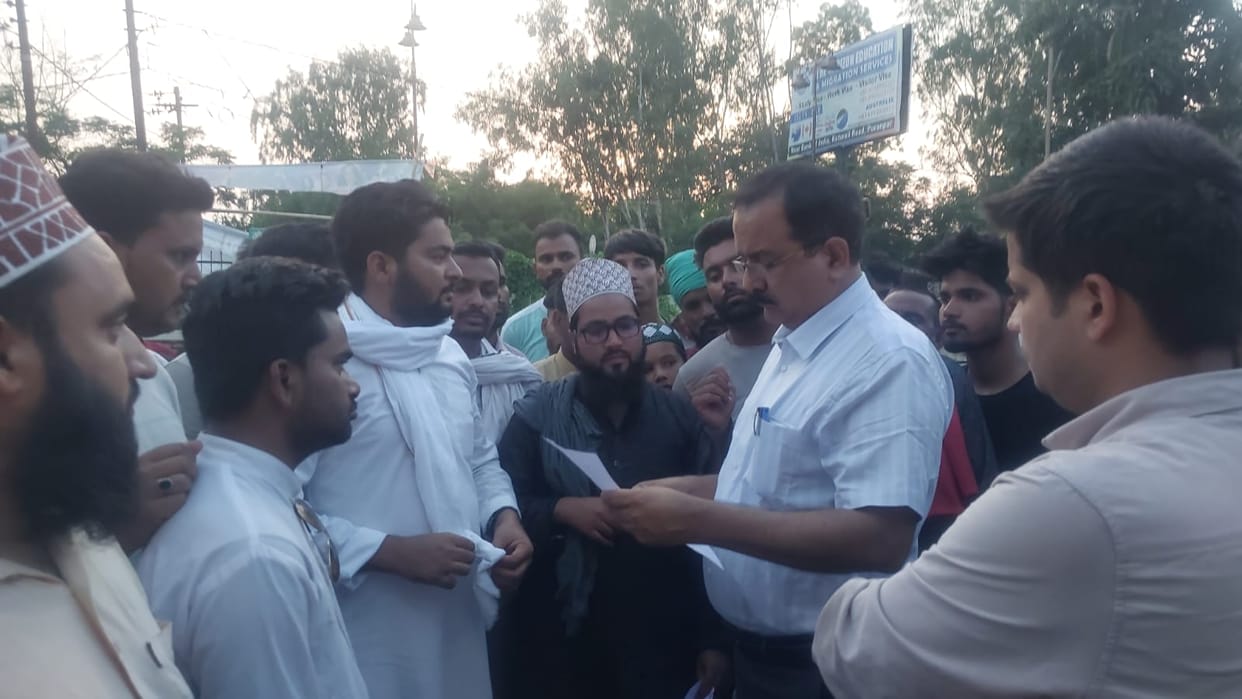 Memorandum submitted to SDM against the construction of religious site
