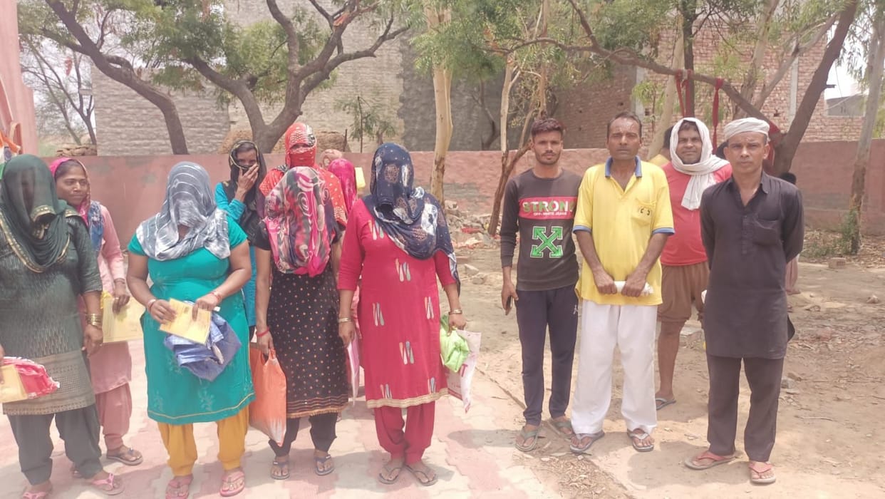 Villagers accused depot holder of not giving ration after getting thumb impression