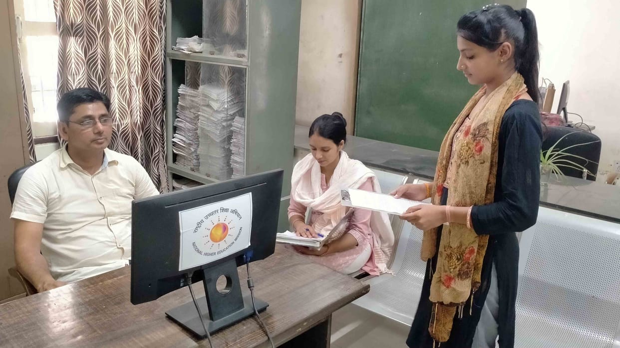 Last date for online application for admission in graduation today