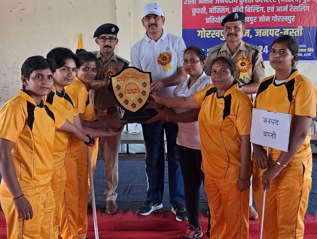 Host Basti team became champion in men's wrestling