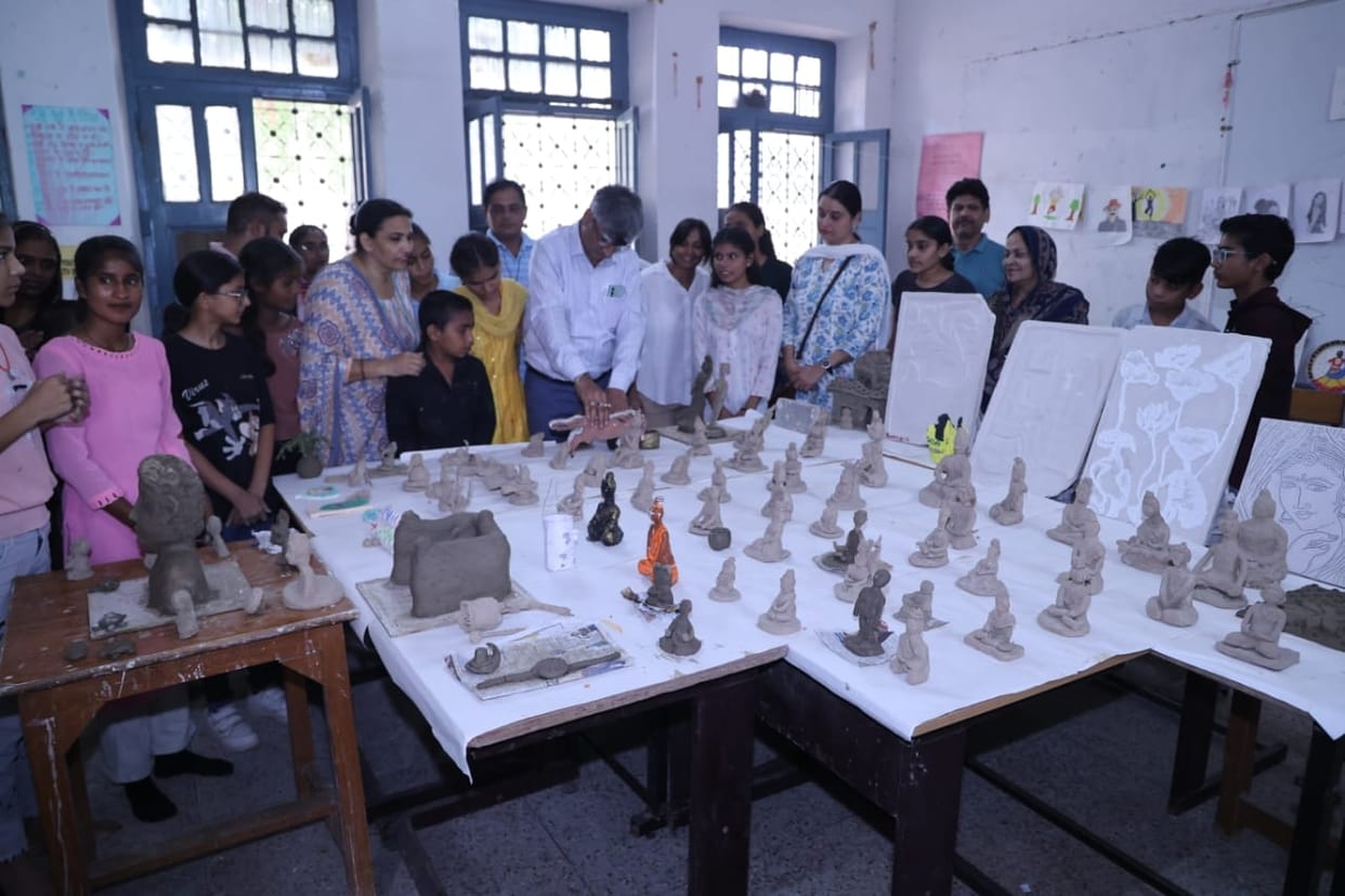 Government Model Culture School selected for creative camp