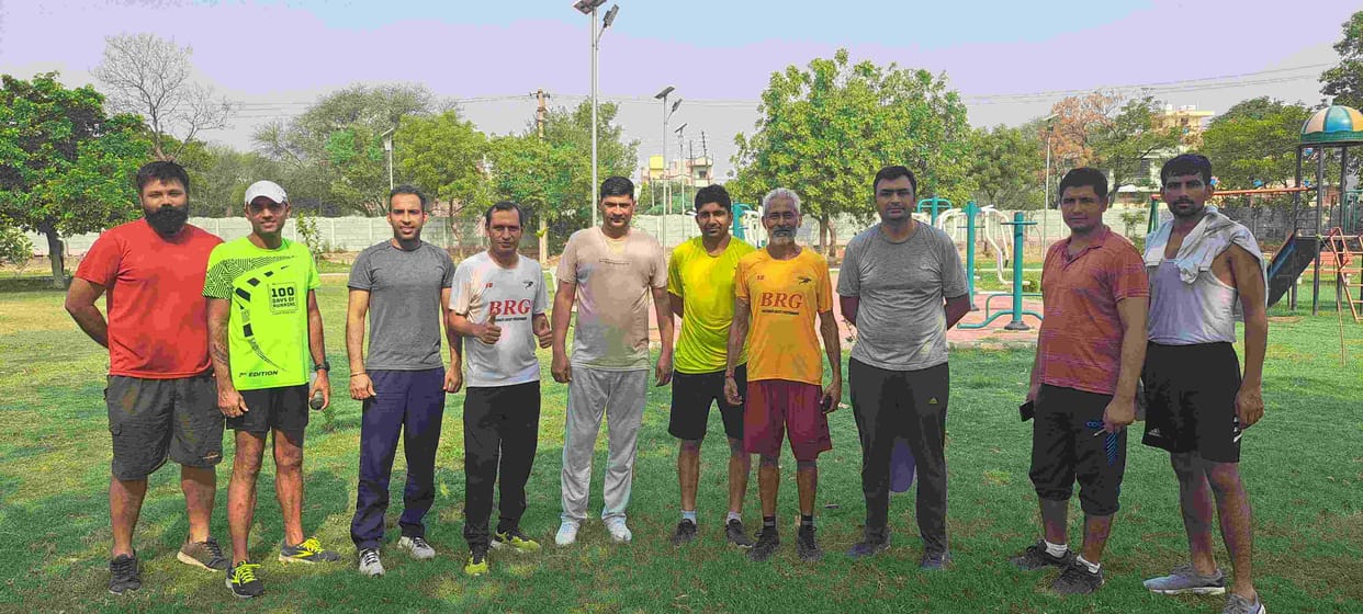 BRG runners ran cross country on Olympic Day