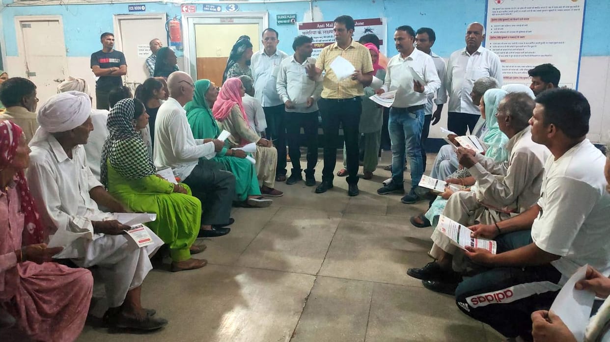 Information given to patients about prevention of malaria and dengue