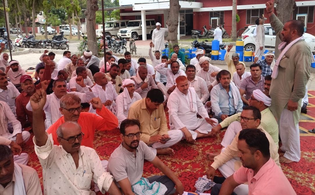 Protest held when demands were not resolved