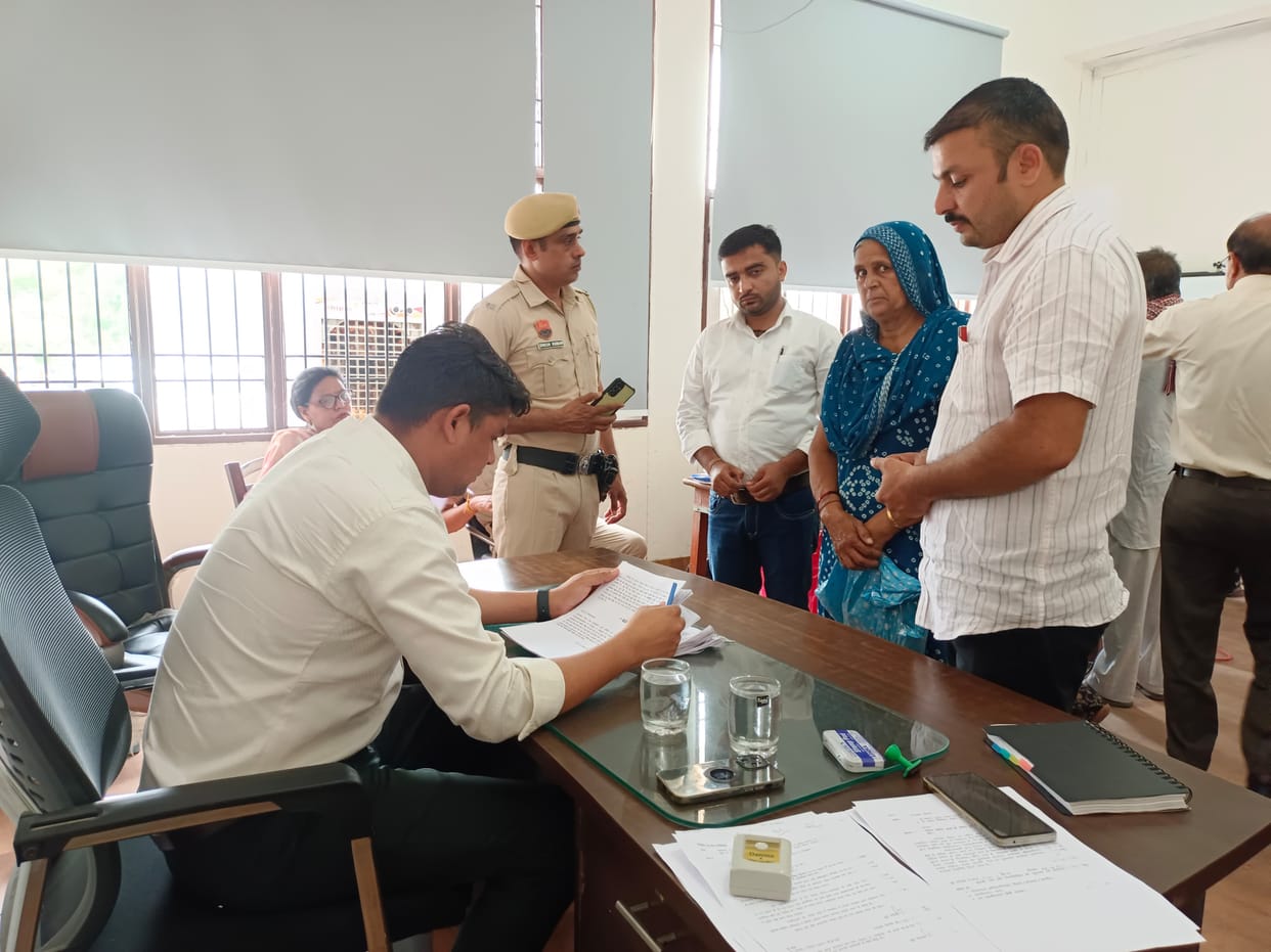 Pension of five elderly people made in Samadhan Camp
