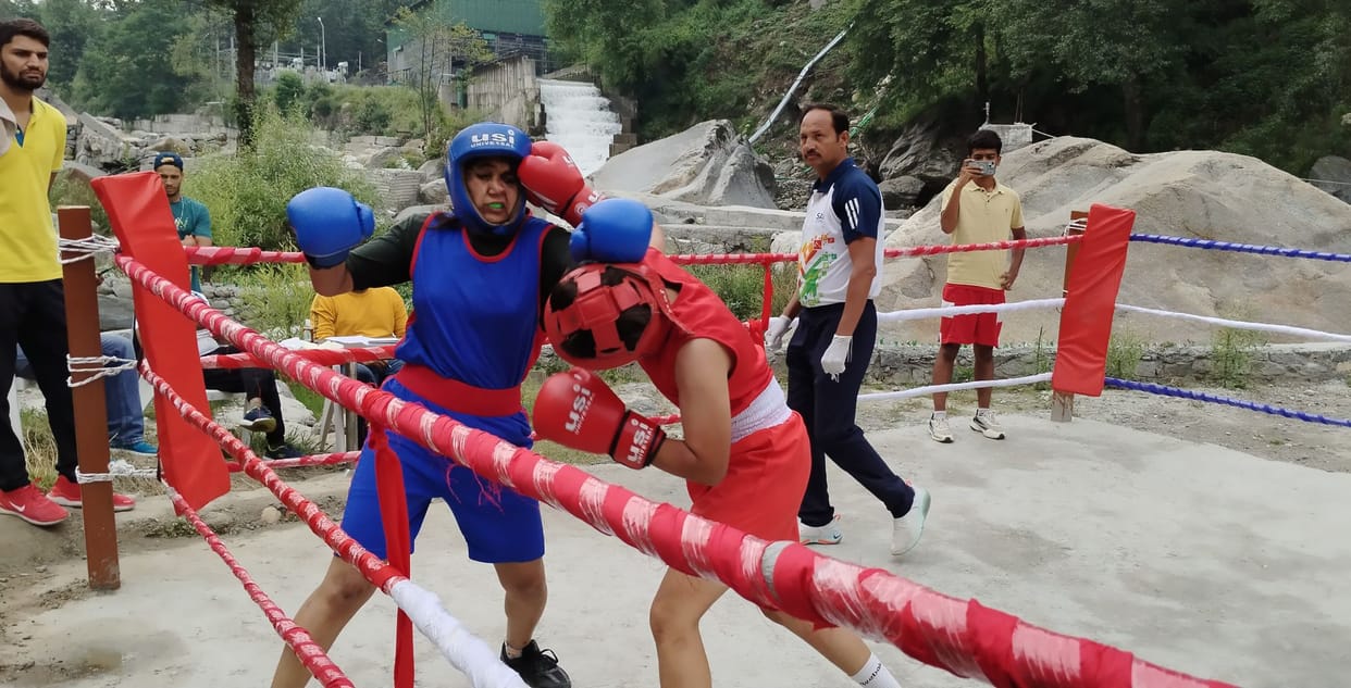 55 boxers gathered in Manali, taking training