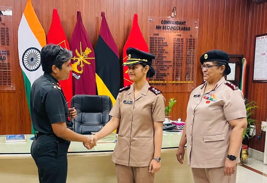 Melta's Shivani becomes nursing lieutenant in the army