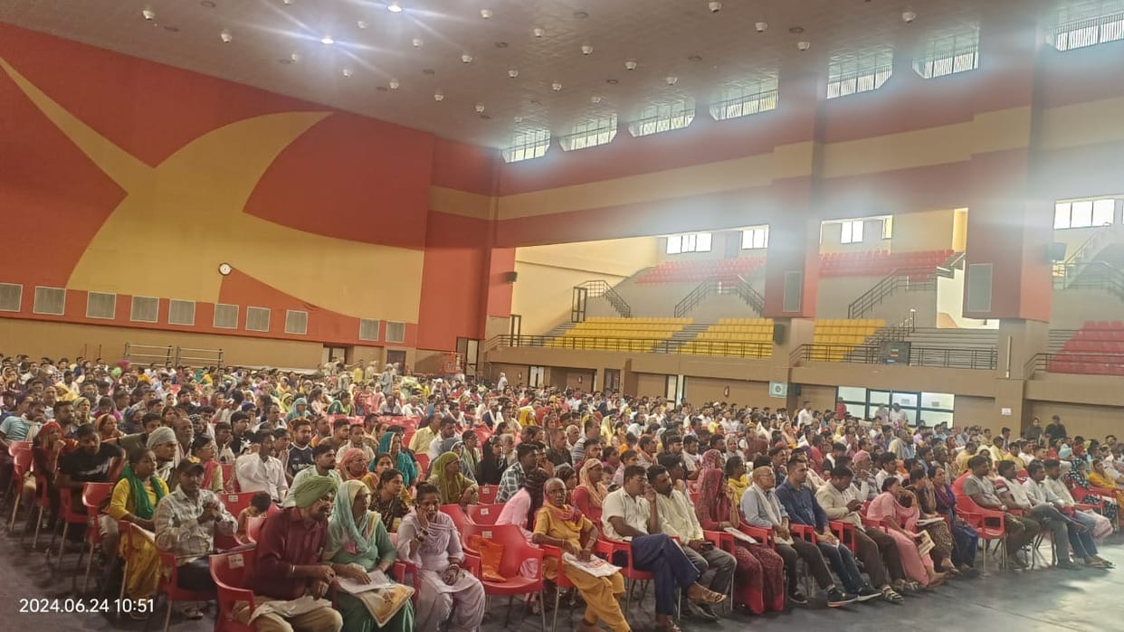 853 families got plot numbers, certificates will be given tomorrow