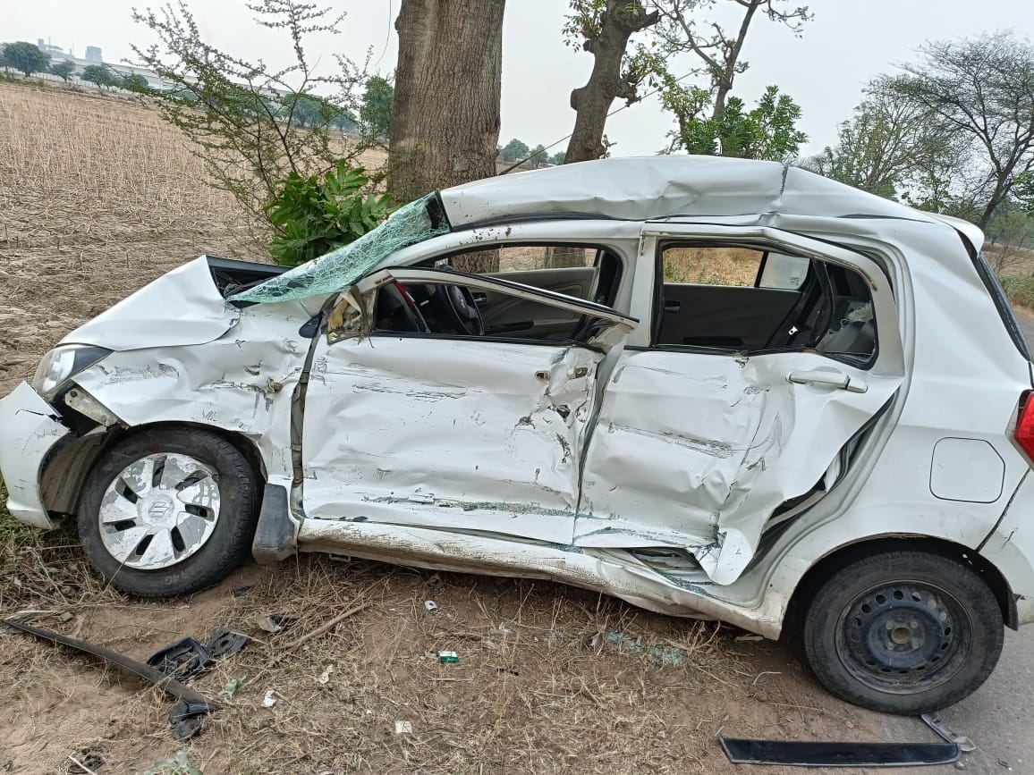 Speeding truck hits car, grandmother and grandson killed