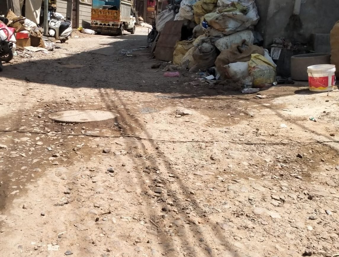 300 meter road in Mohalla Khatikan is in bad condition for 13 years