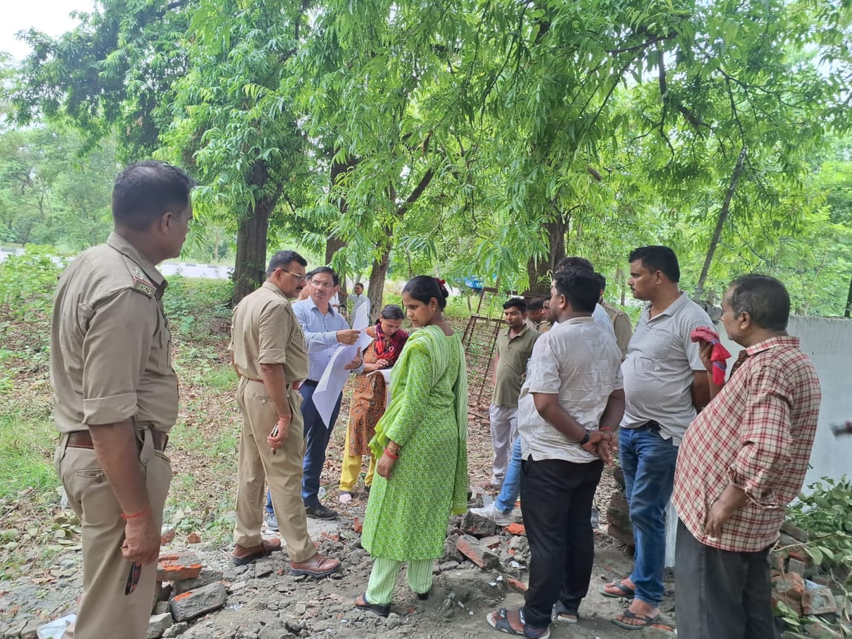 School boundary wall broken, report filed