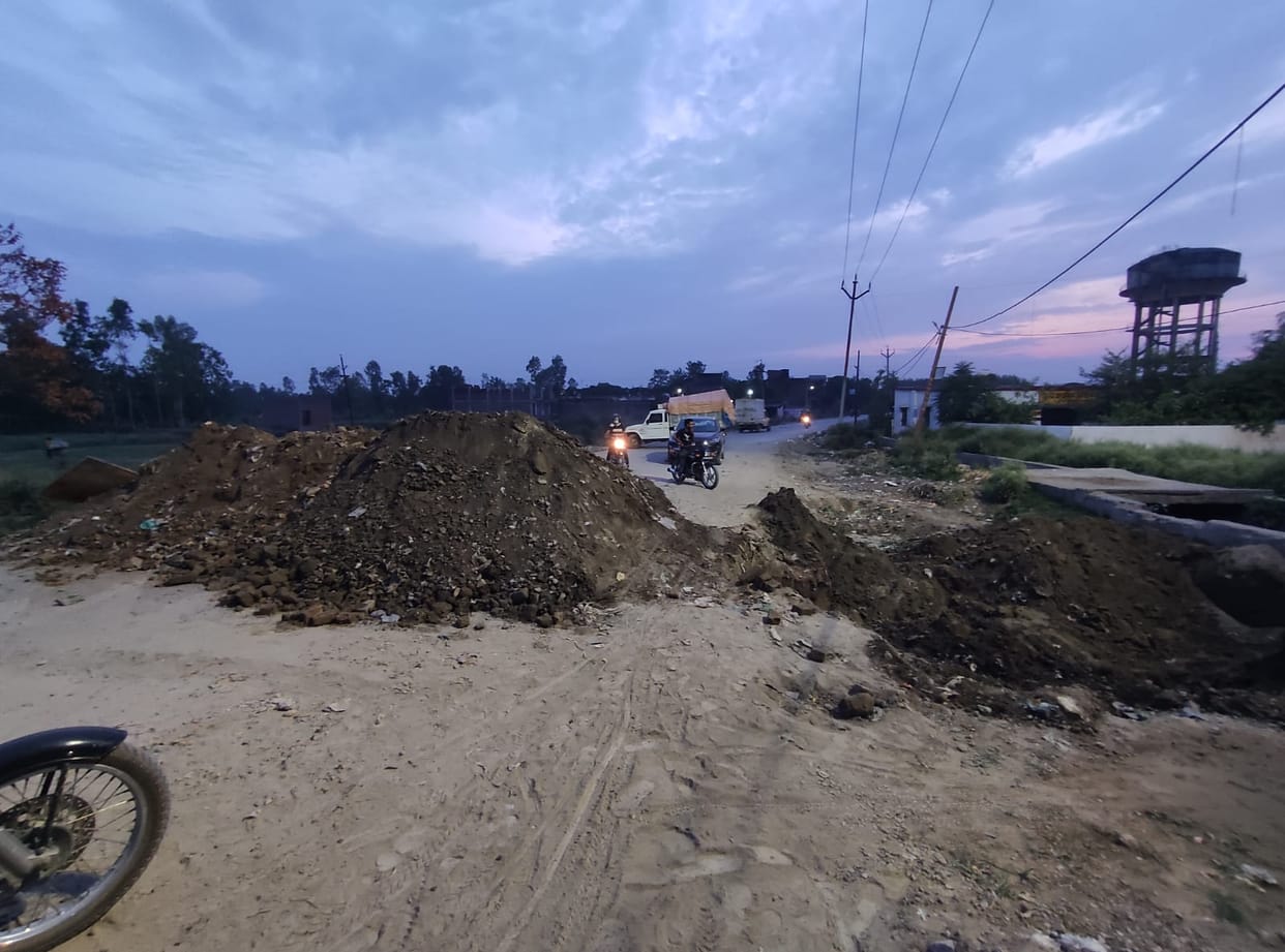 Shahi-Mirzapur road closed for a week