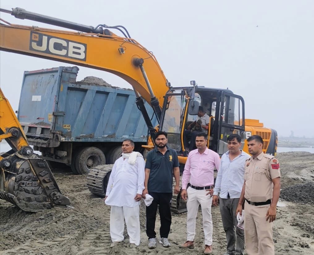 Action on illegal mining: Department seized 126 machines and vehicles in one year