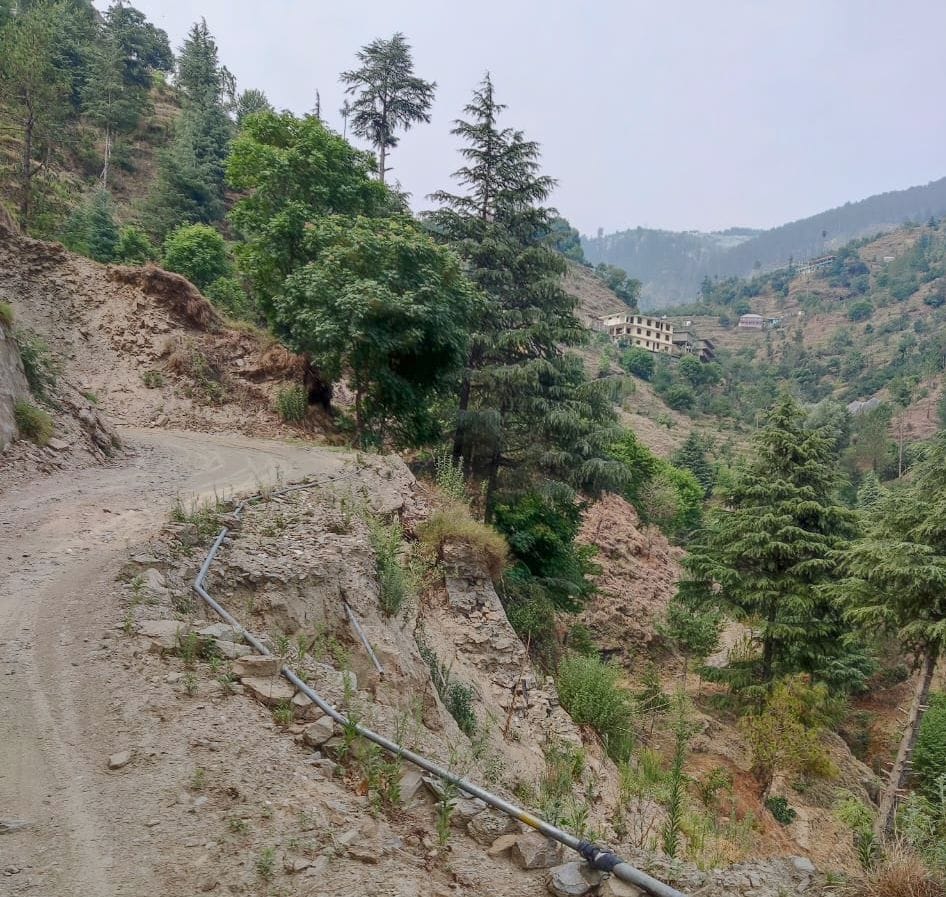 Munddal Road, Road Problem, People Troubled, Ani, Kullu