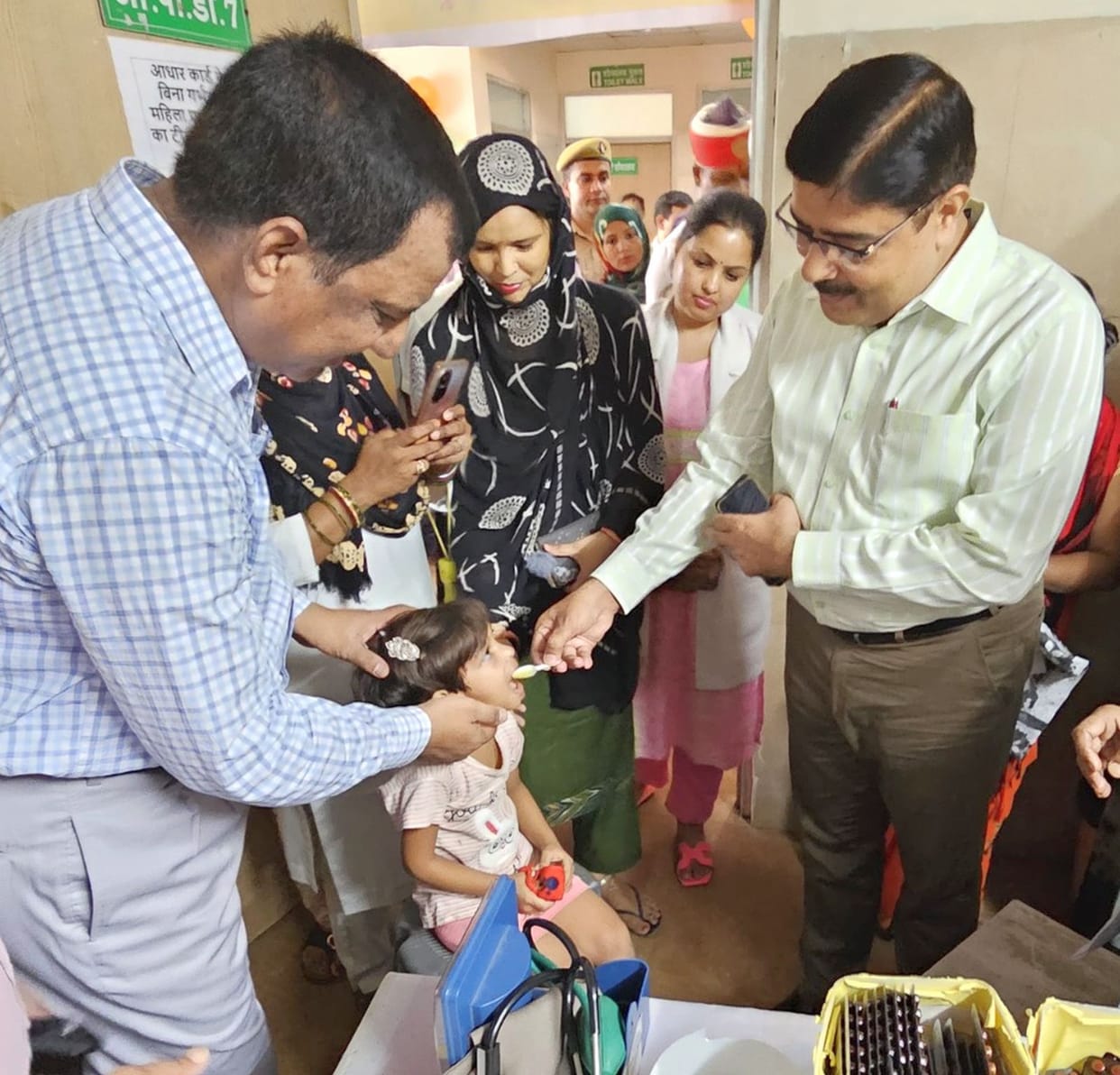 Vitamin A supplements will be given to children
