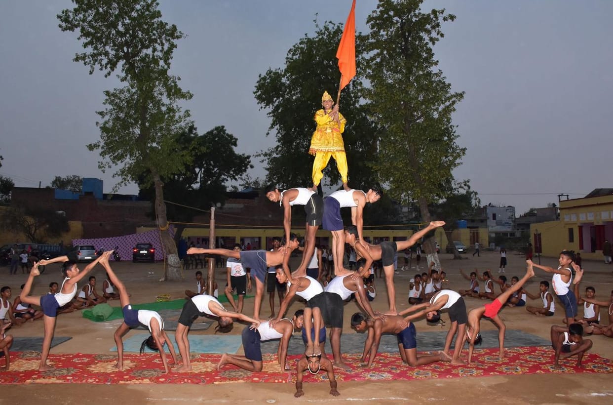 Amazing feats shown in yoga