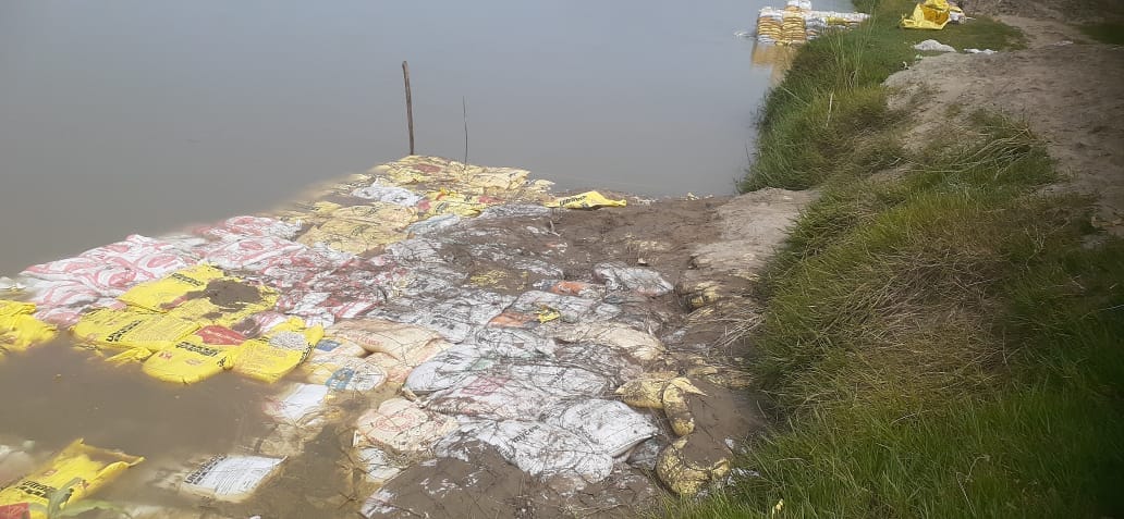 Monsoon is on the rise, work has now started in flood affected areas.