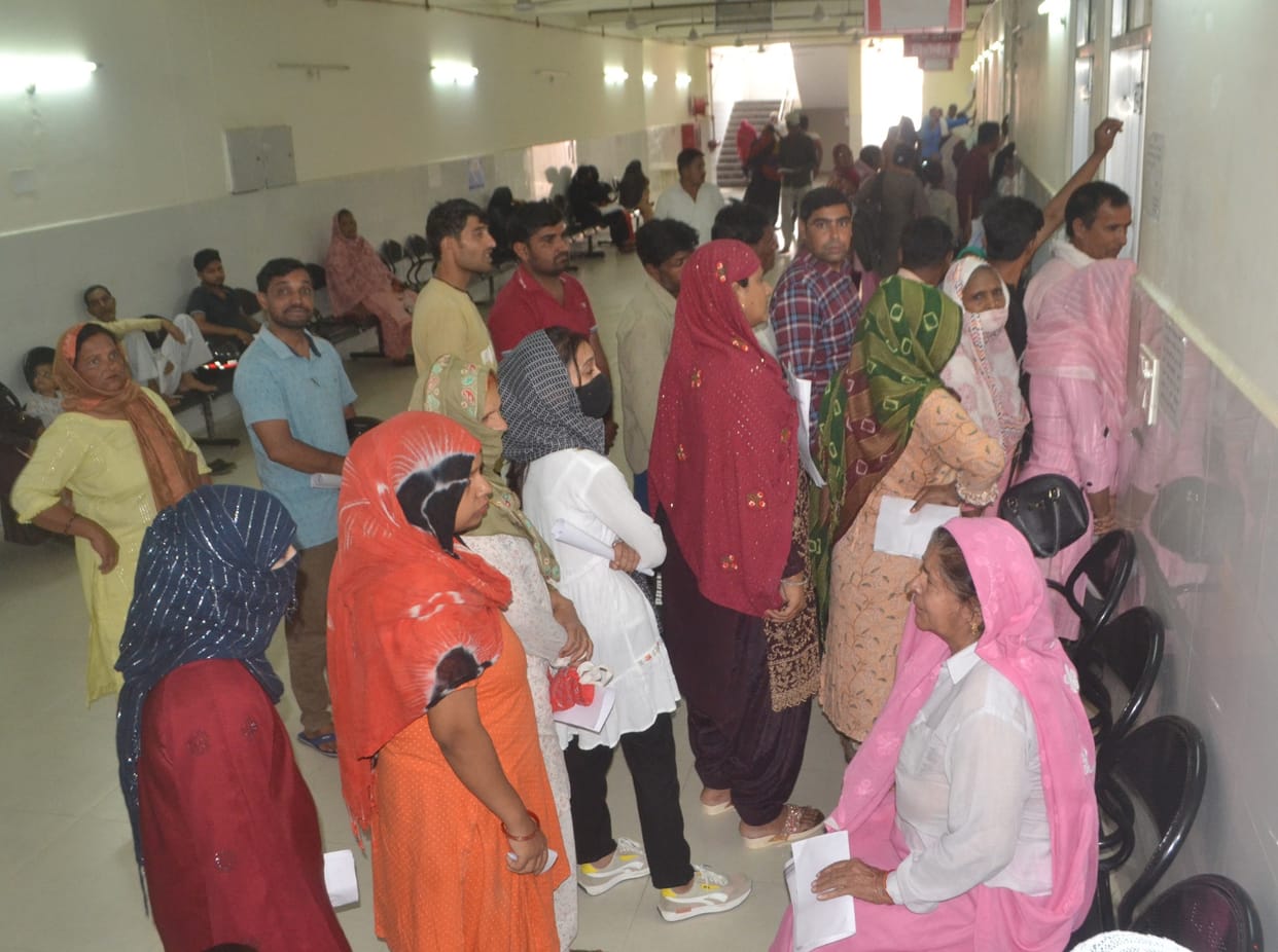 There is no physician and ENT doctor in the district hospital