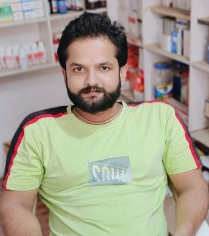 Bike collides with trolley laden with wood, medicine seller dies