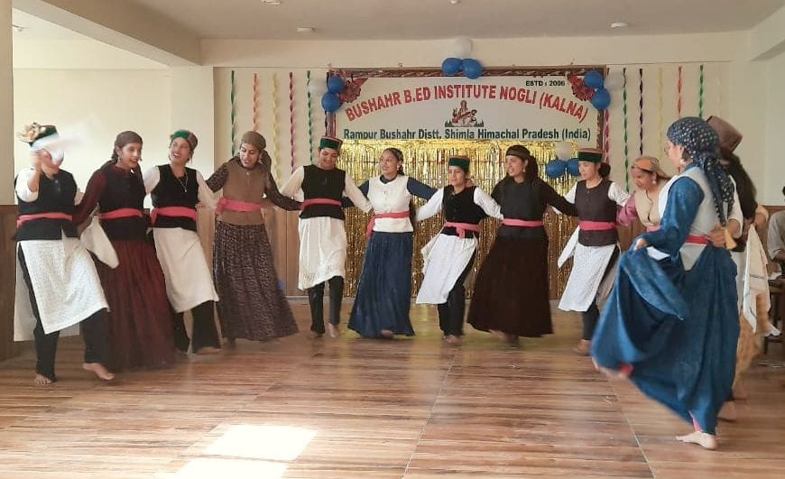 Farewell ceremony at Bushehr B.Ed Institute, Rampur Bushehr
