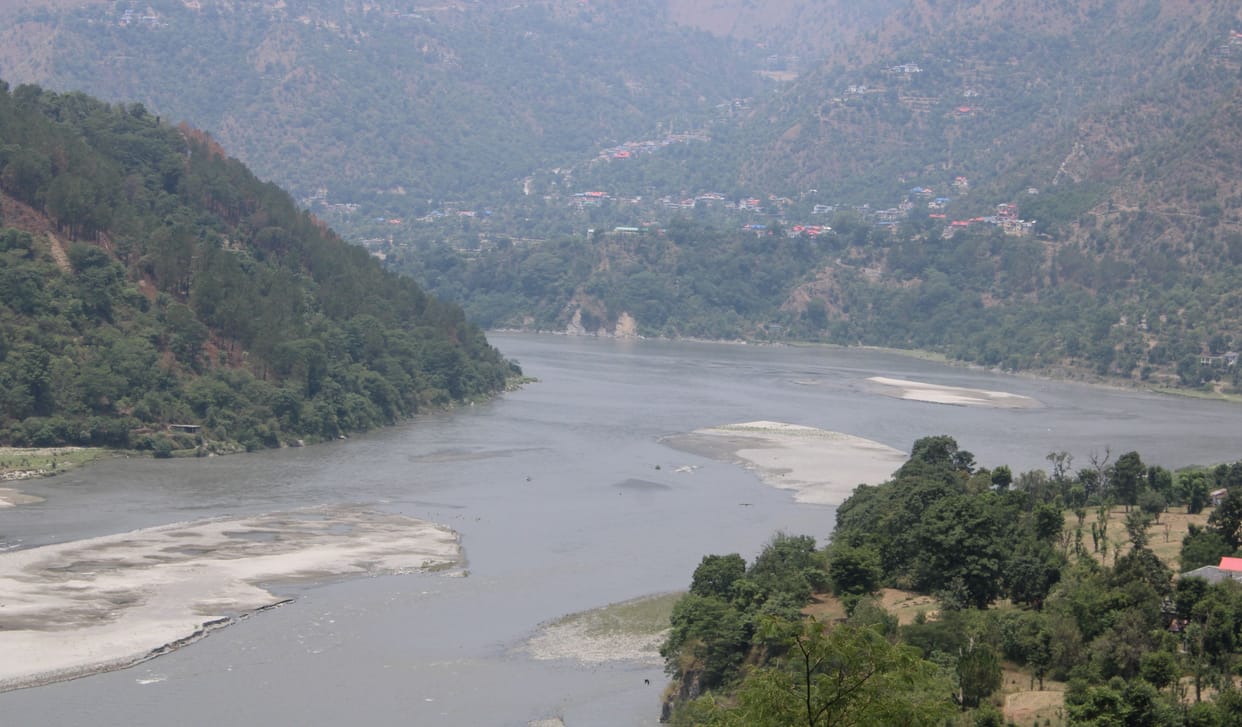 Ravi river in Kathua changed its course again after 37 years
