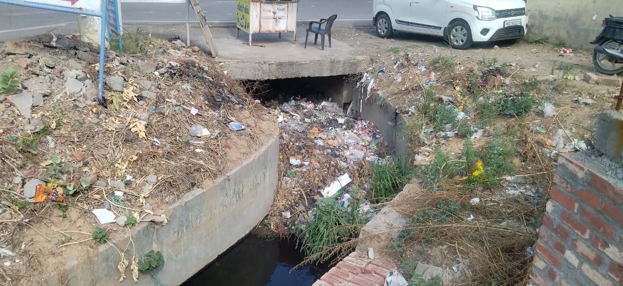 Rainy season is upon us, drains are filled with filth
