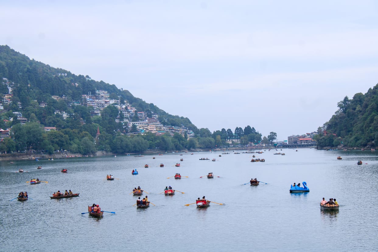 There has been a decline in the number of foreign tourists in Nainital